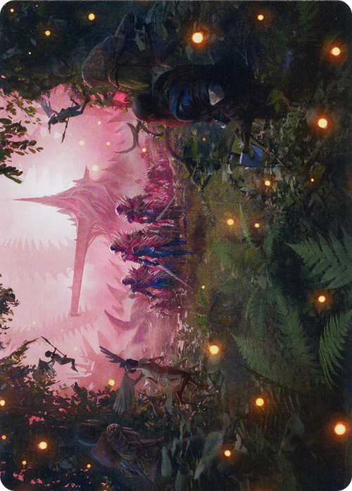 Invasion of Eldraine // Invasion of Eldraine (AMOM-024) - March of the Machine Art Series (Borderless)