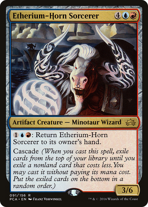 Etherium-Horn Sorcerer (PCA-091) - Planechase Anthology