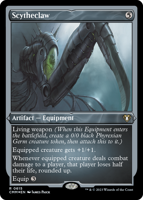 Scytheclaw (Foil Etched) (CMM-615) - Commander Masters Foil