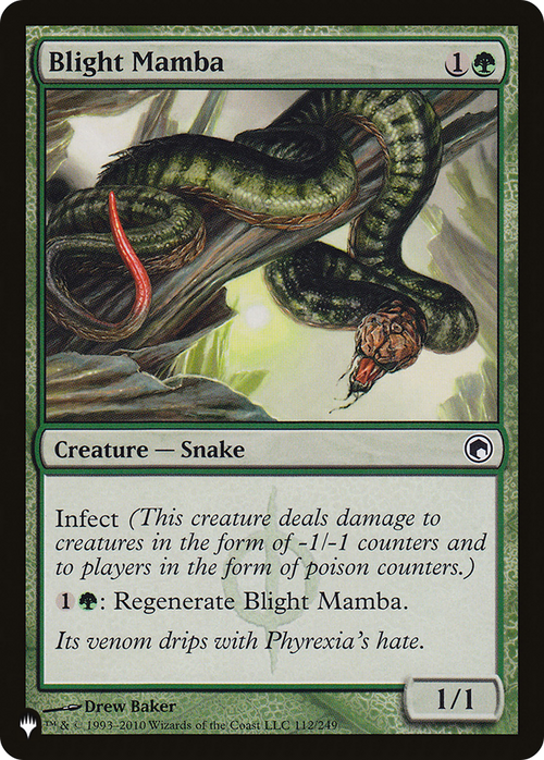 Blight Mamba (LIST-112/249) - The List