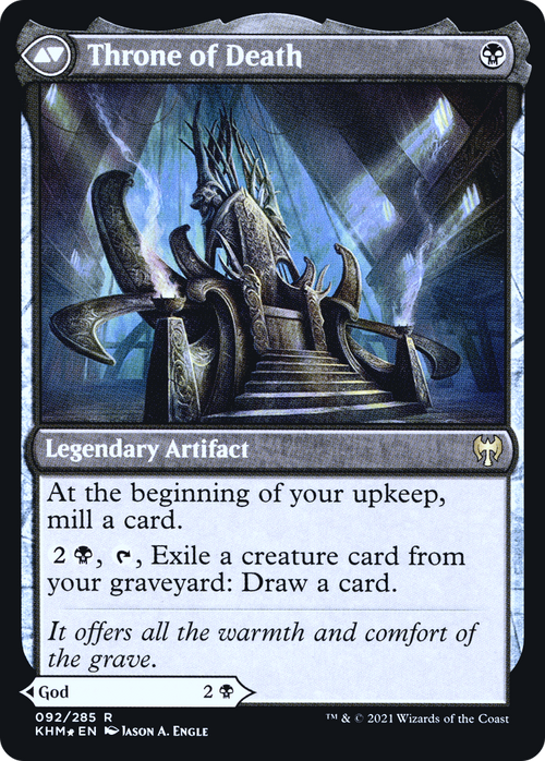Egon, God of Death (PRE-92S) - Kaldheim Promos Foil