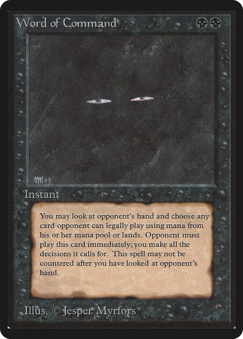 Word of Command (LEB-) - Limited Edition Beta