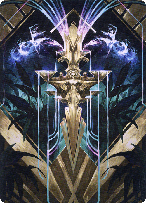 Halo Fountain // Halo Fountain (ASNC-066) - New Capenna Art Series (Borderless)