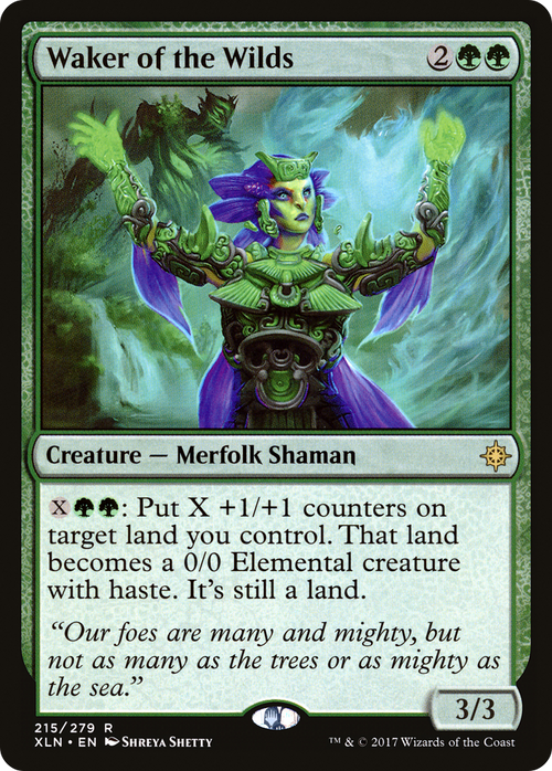 Waker of the Wilds (XLN-215) - Ixalan Foil