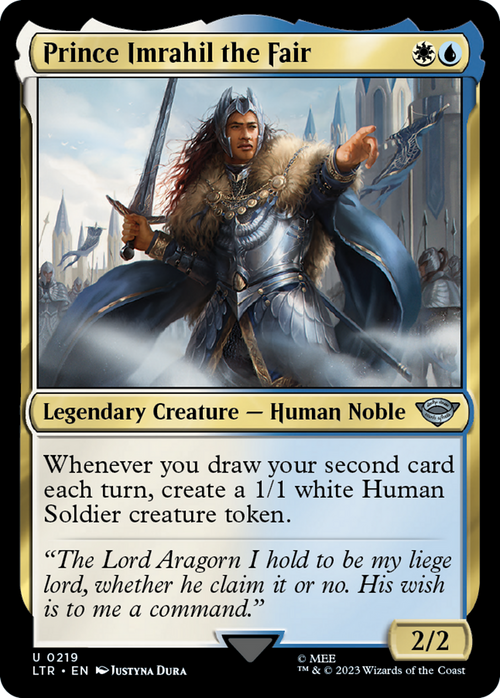 Prince Imrahil the Fair (LTR-219) - The Lord of the Rings: Tales of Middle-earth