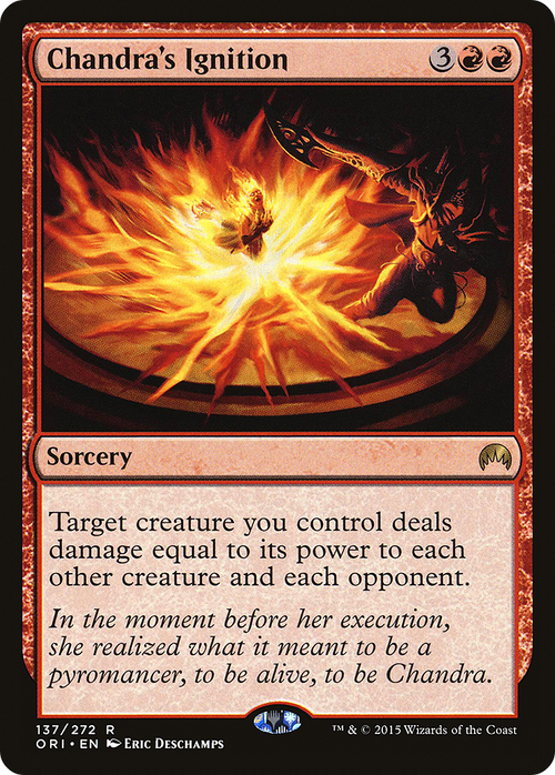 Chandra's Ignition (ORI-137) - Magic Origins