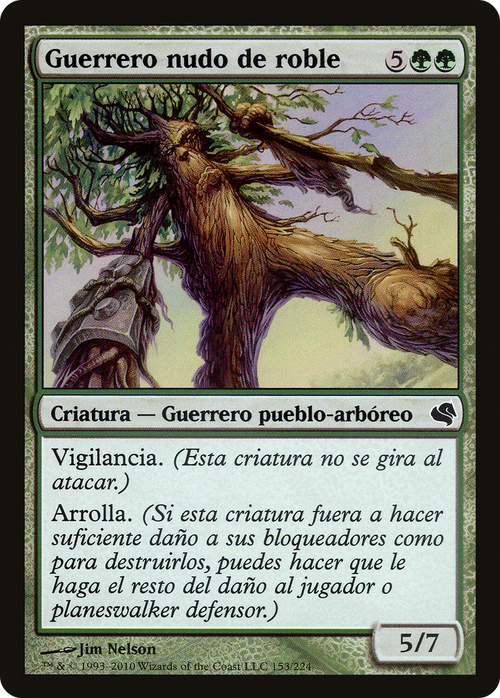 Oakgnarl Warrior (Spanish) - "Guerrero nudo de roble" (PS11-153) - Salvat 2011