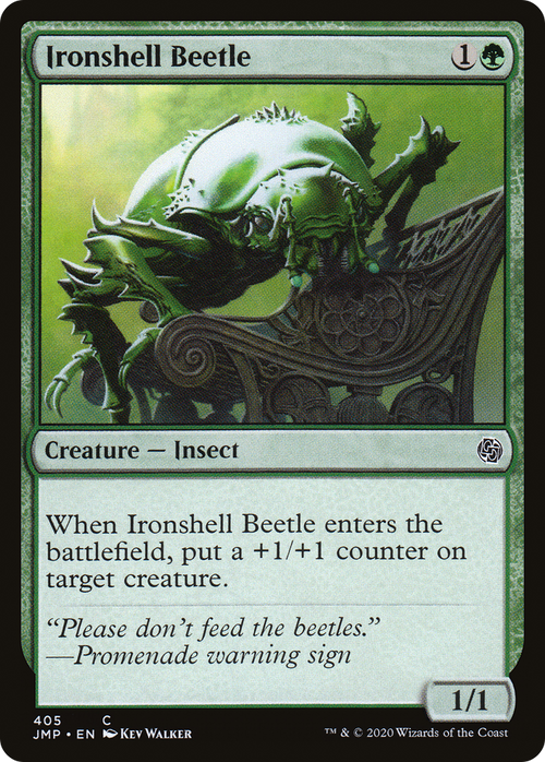 Ironshell Beetle (JMP-405) - Jumpstart