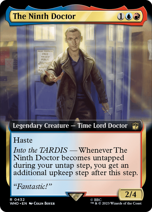 The Ninth Doctor (Extended Art) (WHO-432) - Doctor Who: (Extended Art)