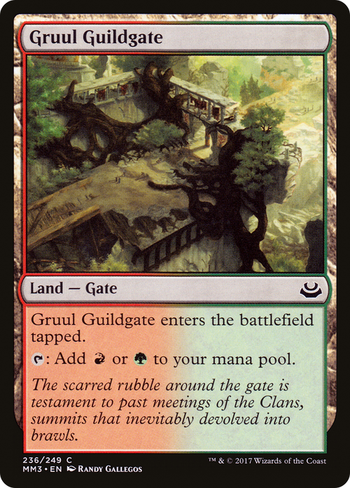 Gruul Guildgate (MM3-236) - Modern Masters 2017 Foil