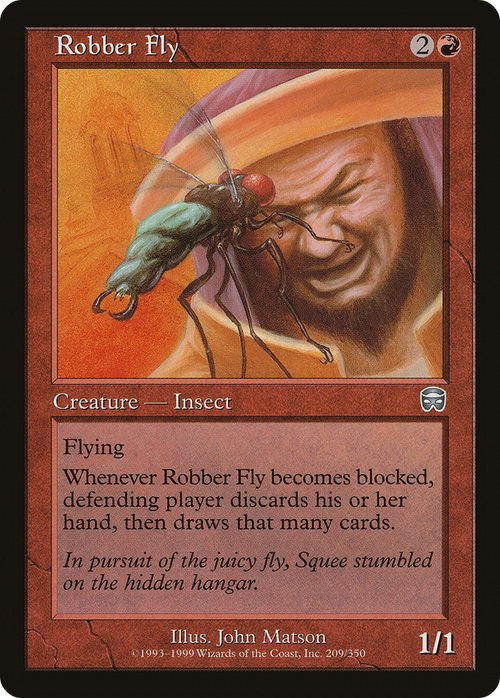 Robber Fly (MMQ-209) - Mercadian Masques Foil