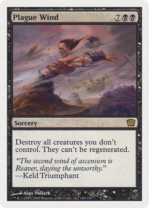 Plague Wind (9ED-155) - 9th Edition Foil