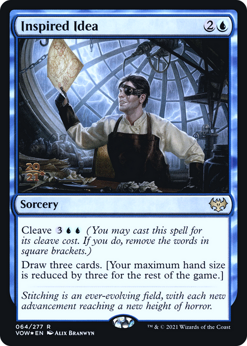 Inspired Idea (PRE-064) - Innistrad: Crimson Vow Promos Foil