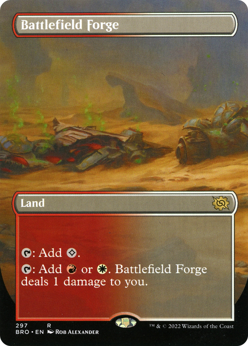 Battlefield Forge (Borderless) (BRO-297) - The Brothers' War