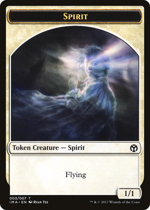 Spirit Token (003) (IMA-003) - Iconic Masters Tokens