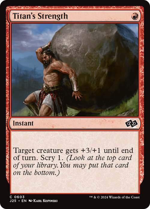 Titan's Strength (J25-603) - Foundations Jumpstart
