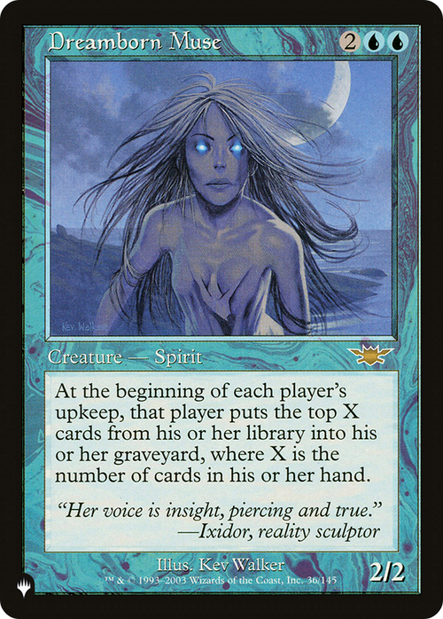 Dreamborn Muse (LIST-LGN-36) - The List