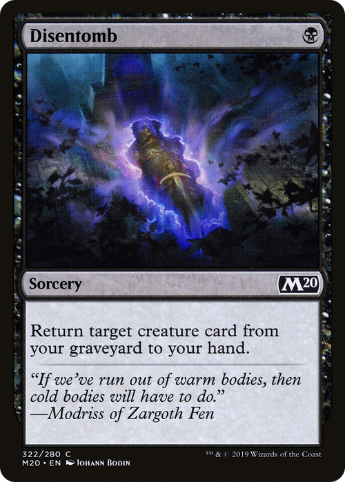 Disentomb (M20-322) - Core Set 2020