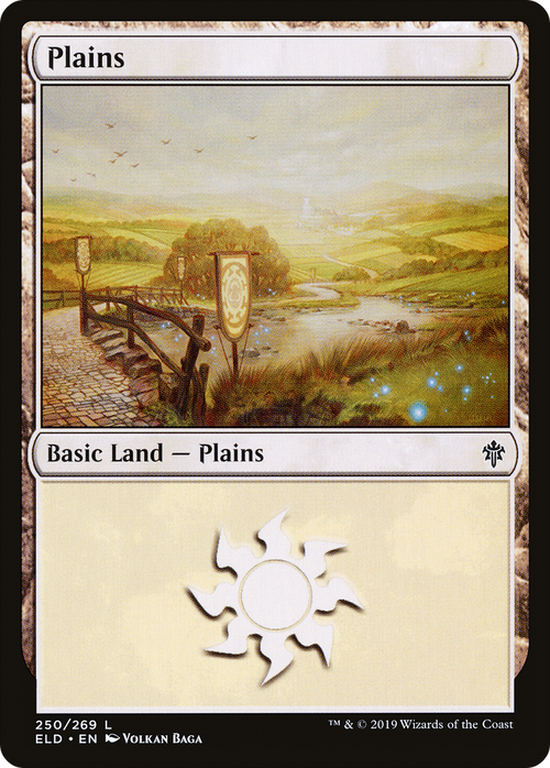Plains (ELD-250) - Throne of Eldraine Foil