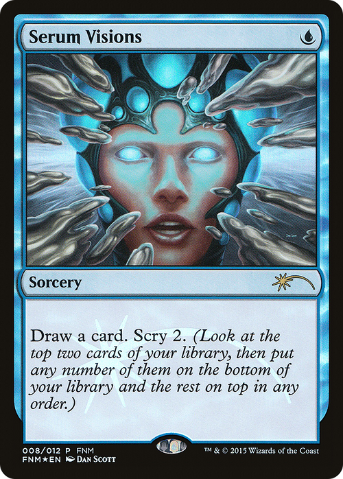 Serum Visions (FNM-008) - Friday Night Magic 2015 Foil