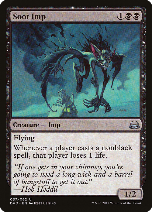 Soot Imp (DD3-037) - Duel Decks Anthology: Divine vs. Demonic