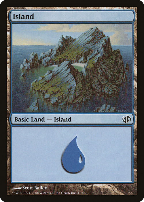 Island (31) (DD2-031) - Duel Decks: Jace vs. Chandra