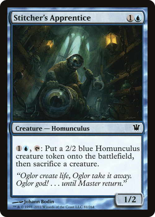 Stitcher's Apprentice (ISD-081) - Innistrad Foil
