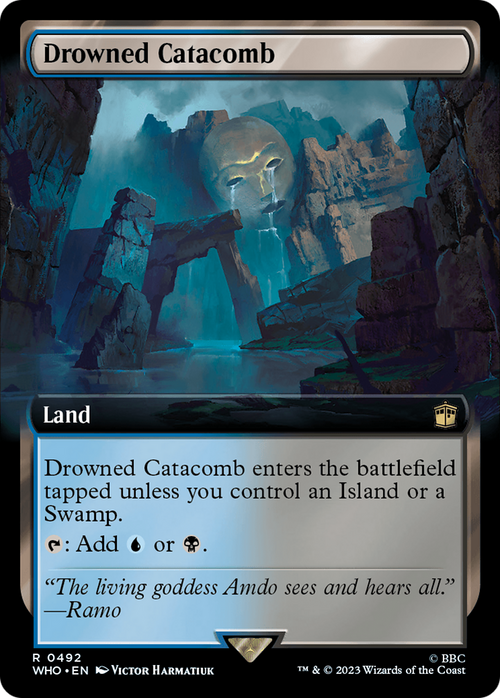 Drowned Catacomb (Extended Art) (WHO-492) - Doctor Who: (Extended Art) Foil