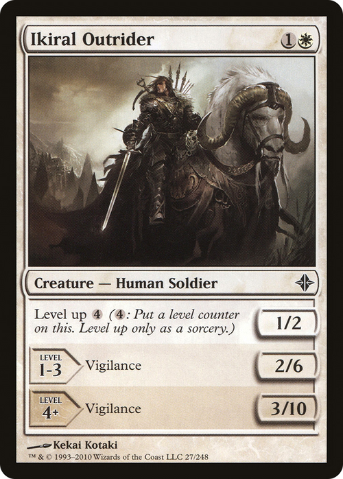 Ikiral Outrider (ROE-027) - Rise of the Eldrazi Foil