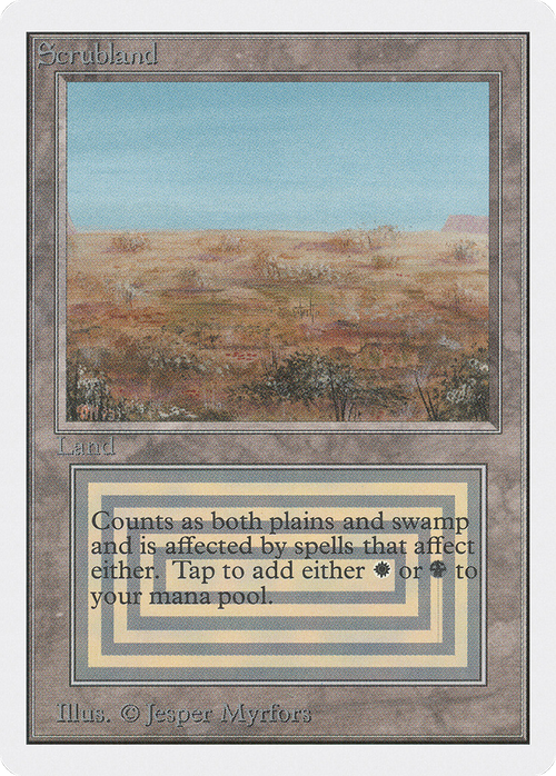 Scrubland (2ED-) - Unlimited Edition