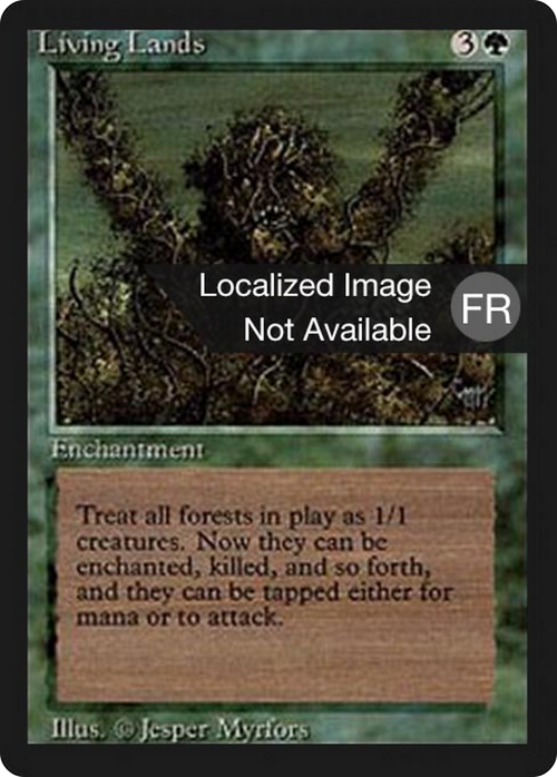 Living Lands (FBB-) - Foreign Black Border