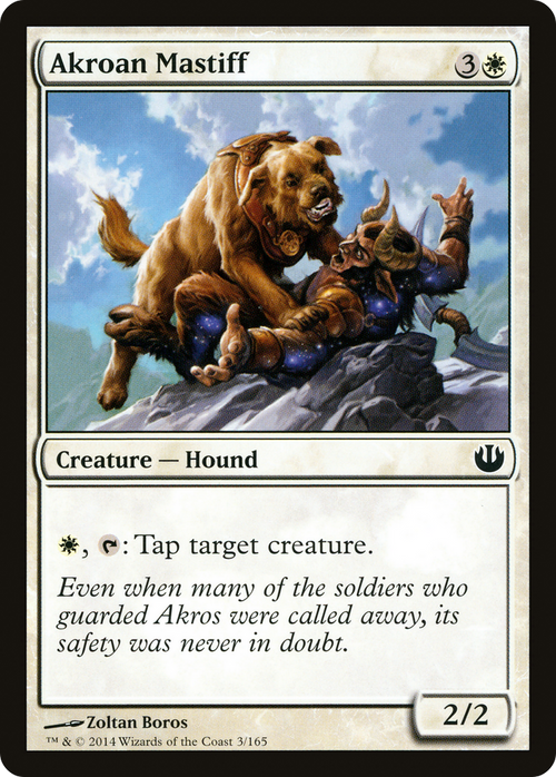 Akroan Mastiff (JOU-003) - Journey into Nyx