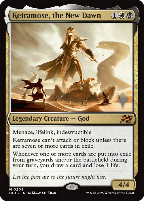 Ketramose, the New Dawn (PPDFT-209P) - Promo Pack: Aetherdrift