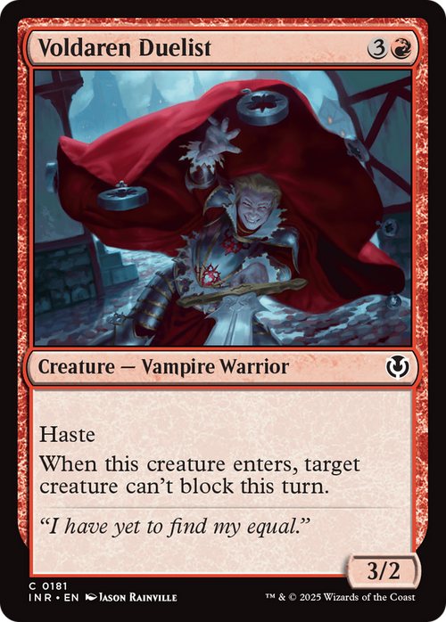 Voldaren Duelist (INR-181) - Innistrad Remastered Foil