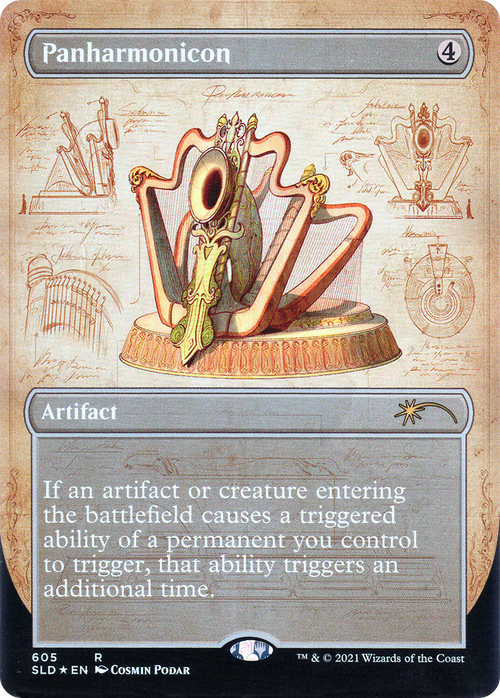 Panharmonicon (SLD-605) - Secret Lair Drop (Borderless) Foil