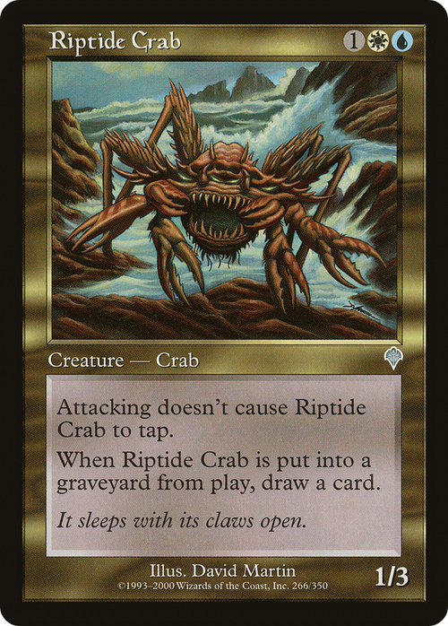 Riptide Crab (INV-266) - Invasion Foil