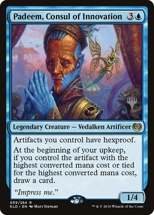 Padeem, Consul of Innovation (PPM21-59P) - Kaladesh Promos Foil