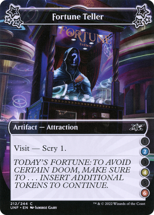 Fortune Teller (2-4-6) (UNF-212) - Unfinity Foil