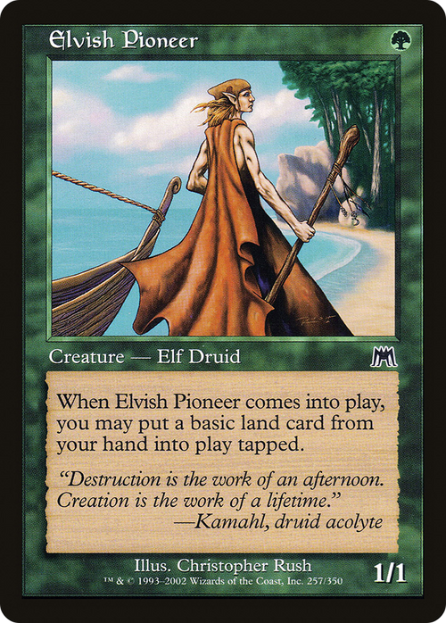 Elvish Pioneer (ONS-257) - Onslaught