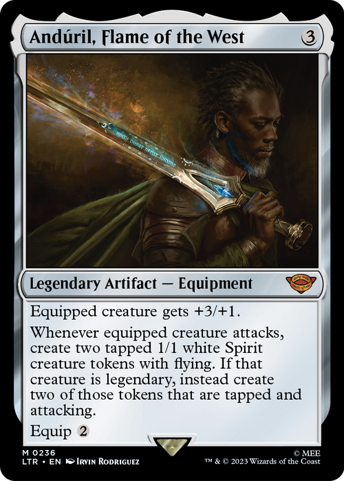 Anduril, Flame of the West (LTR-236) - The Lord of the Rings: Tales of Middle-earth