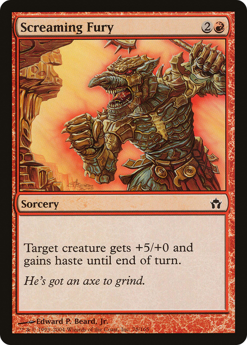 Screaming Fury (5DN-078) - Fifth Dawn