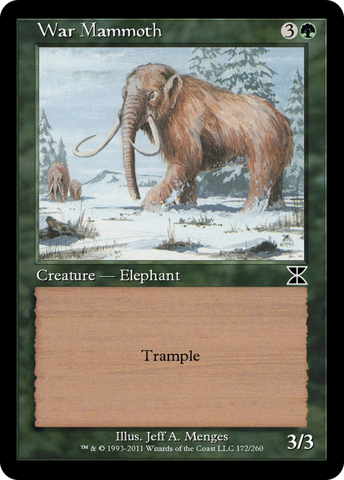 War Mammoth (ME4-172) - Masters Edition IV