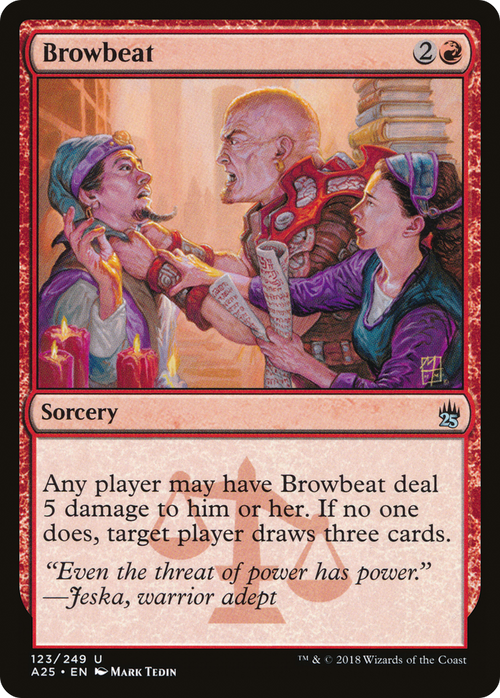 Browbeat (A25-123) - Masters 25 Foil