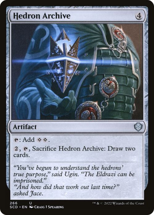 Hedron Archive (SCD-266) - Starter Commander Decks