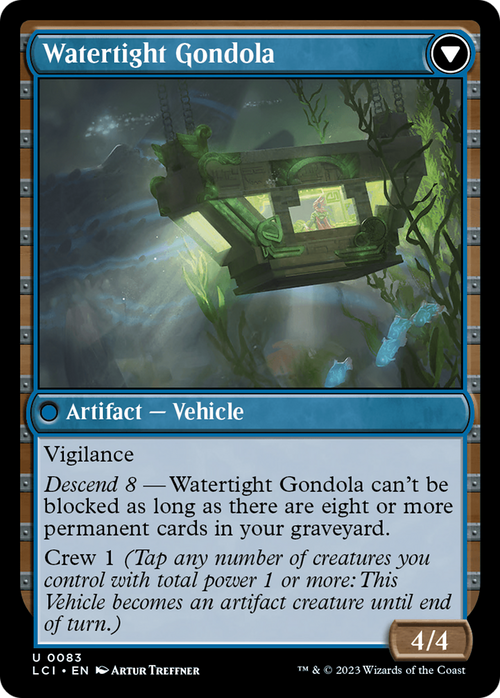 Waterlogged Hulk (LCI-083) - The Lost Caverns of Ixalan Foil