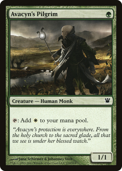 Avacyn's Pilgrim (ISD-170) - Innistrad Foil