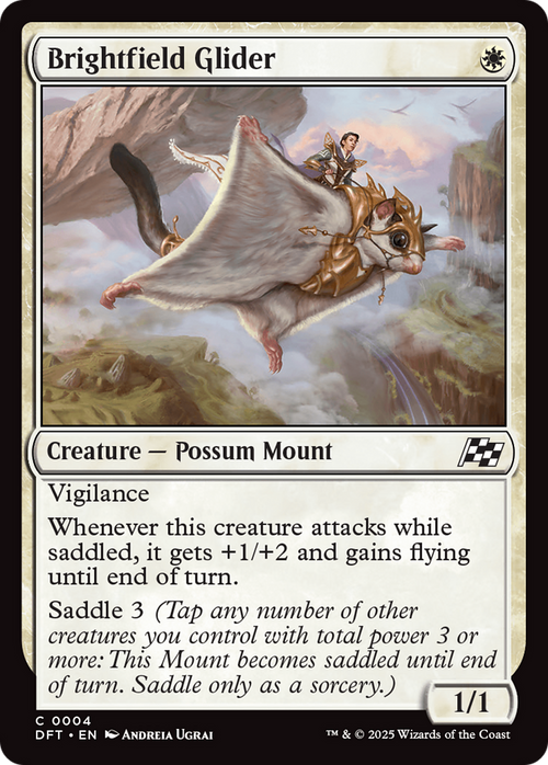 Brightfield Glider (DFT-004) - Aetherdrift Foil