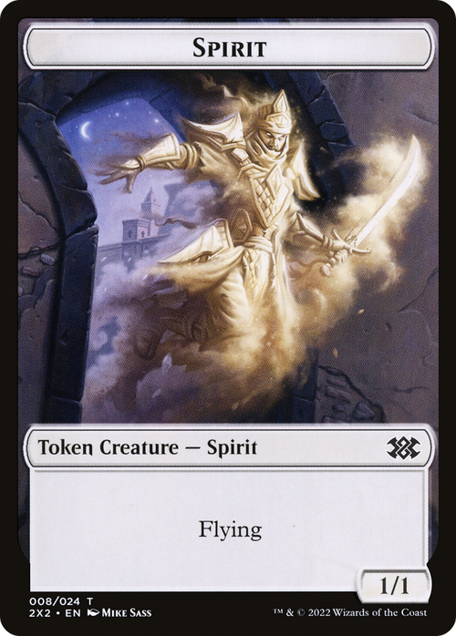 Spirit (T2X2-008) - Double Masters 2022 Tokens Foil