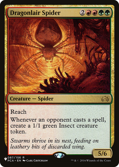 Dragonlair Spider (LIST-087/156) - The List