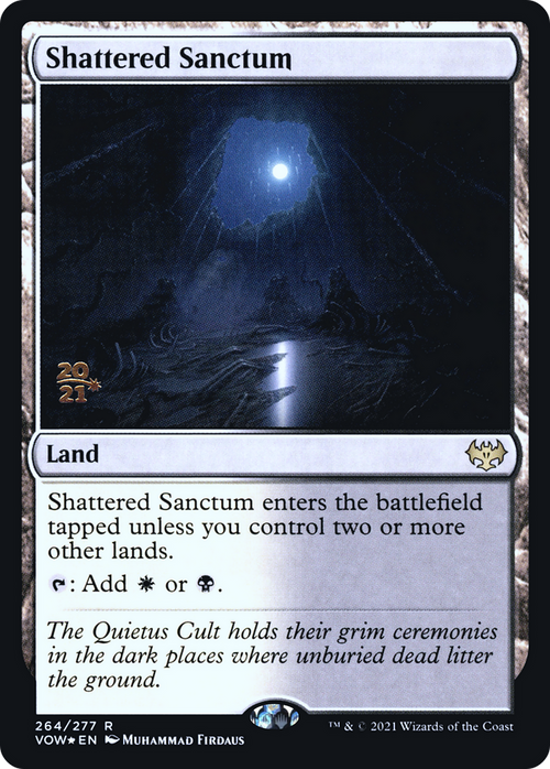Shattered Sanctum (PRE-264) - Innistrad: Crimson Vow Promos Foil